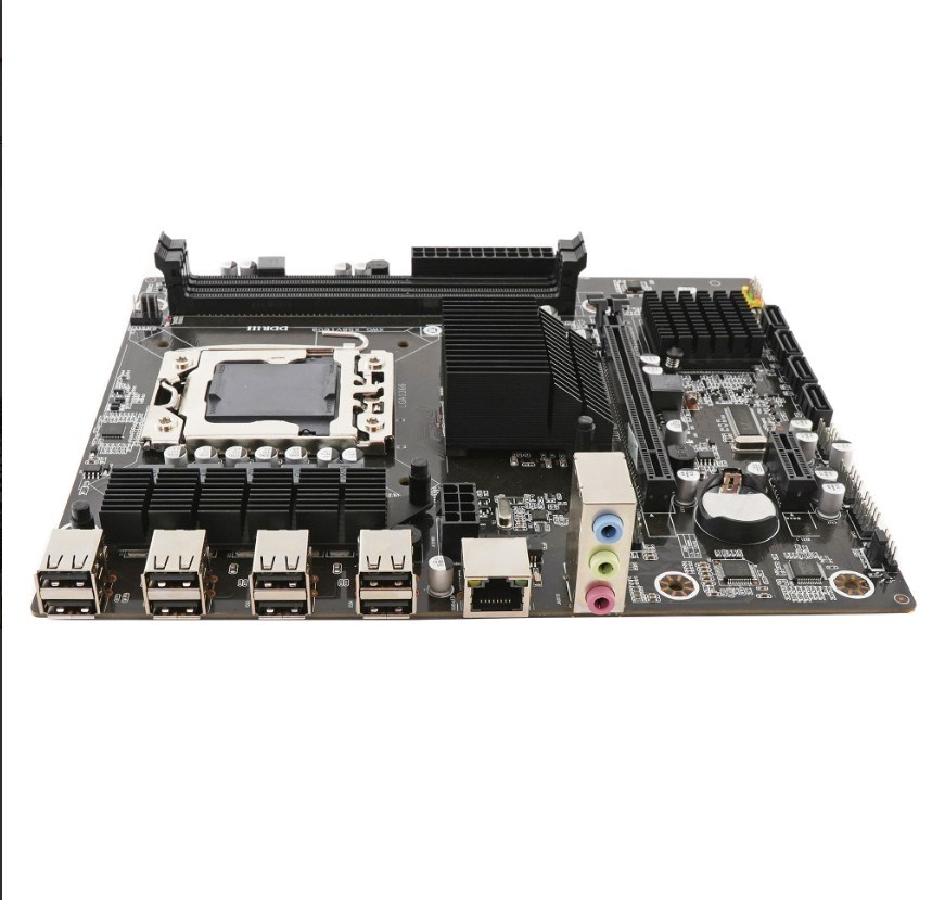 Материнская плата Azerty MB-X58-B LGA1366 Flex-ATX oem - фото 51292145