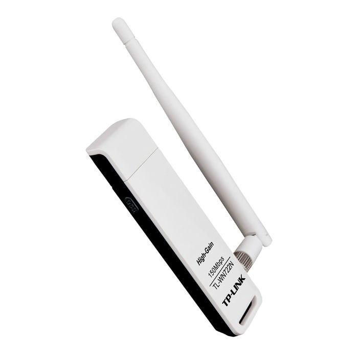 Сетевой адаптер Wi-Fi TP-Link TL-WN722N USB 2.0 - фото 51363716
