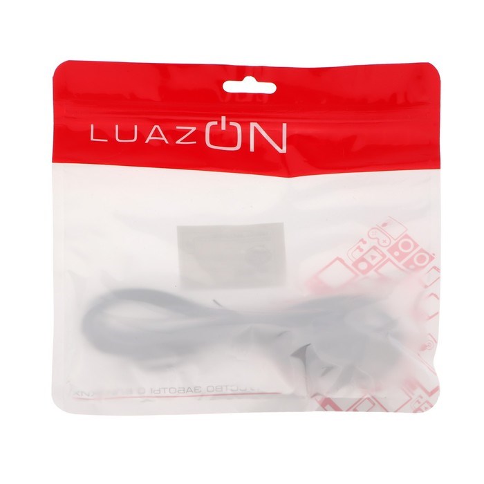 Кабель-удлинитель Luazon CAB-5, USB A (m) - USB A (f), 1.5 м, черный - фото 51363821