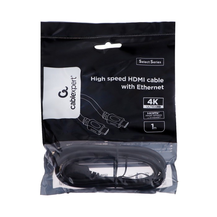 Кабель видео Cablexpert CC-HDMI4-1M, HDMI(m)-HDMI(m), вер 2.0, 1 м, черный - фото 51363850
