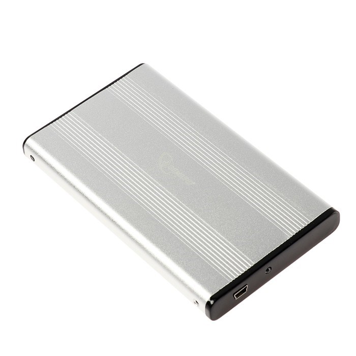 Внешний корпус Gembird EE2-U2S-5-S, 2.5", USB 2.0, SATA, металл, цвет серебро - фото 51363867