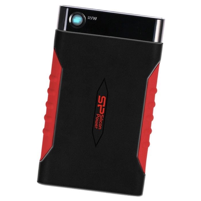 Внешний жесткий диск Silicon Power USB 3.0 1 Тб A15 SP010ТбPHDA15S3K Armor 2.5", черный - фото 51363891