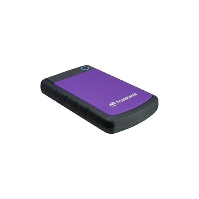 Внешний жесткий диск Transcend USB 3.0 1 Тб TS1TSJ25H3P StoreJet 25H3P 2.5", фиолетовый - фото 51363894