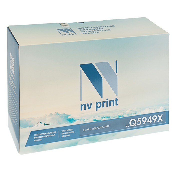 Картридж NV PRINT Q5949X для HP LaserJet 1320tn/3390/3392 (6000k), черный - фото 51364071