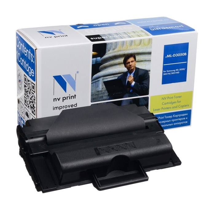 Картридж NV PRINT ML-D3050B для Samsung ML-3050/ML-3051N/ML-3051ND (8000k), черный - фото 51364089