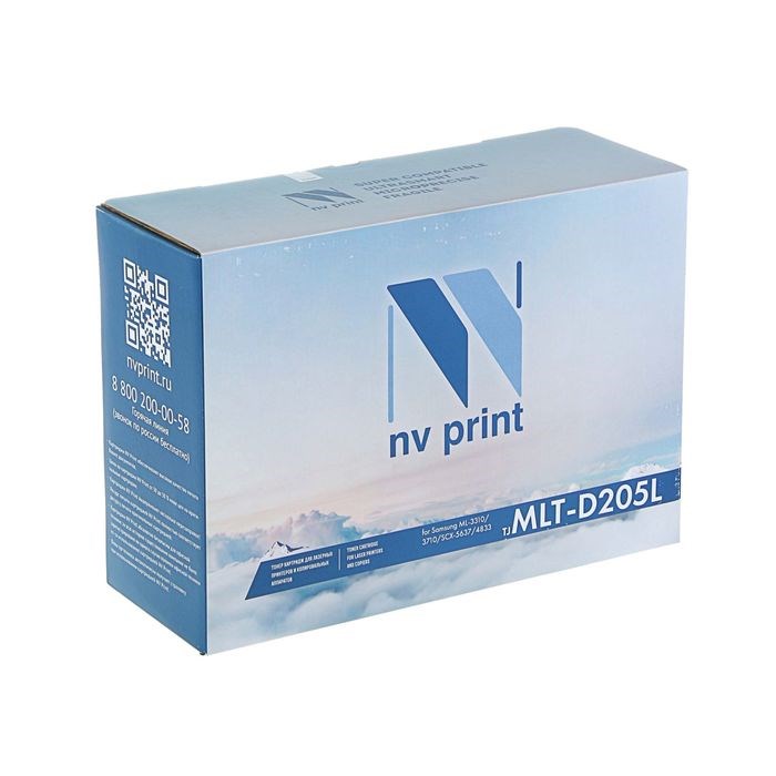 Картридж NV PRINT MLT-D205L для Samsung ML-3310/3710/SCX-5637/4833 (5000k), черный - фото 51364107