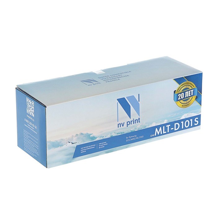 Картридж NV PRINT MLT-D101S для Samsung ML-2160/ML-2165/SCX-3400/SCX-3405 (1500k), черный - фото 51364129