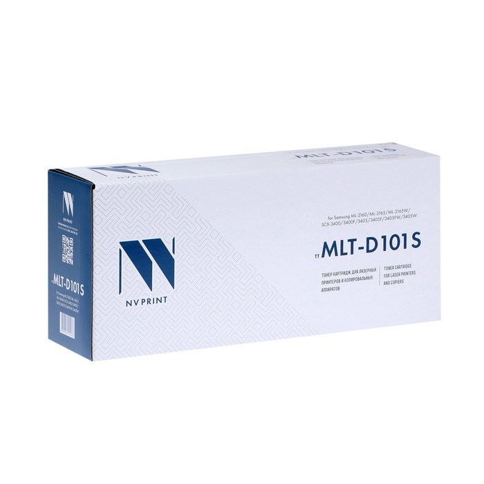 Картридж NV PRINT MLT-D101S для Samsung ML-2160/ML-2165/SCX-3400/SCX-3405 (1500k), черный - фото 51364135