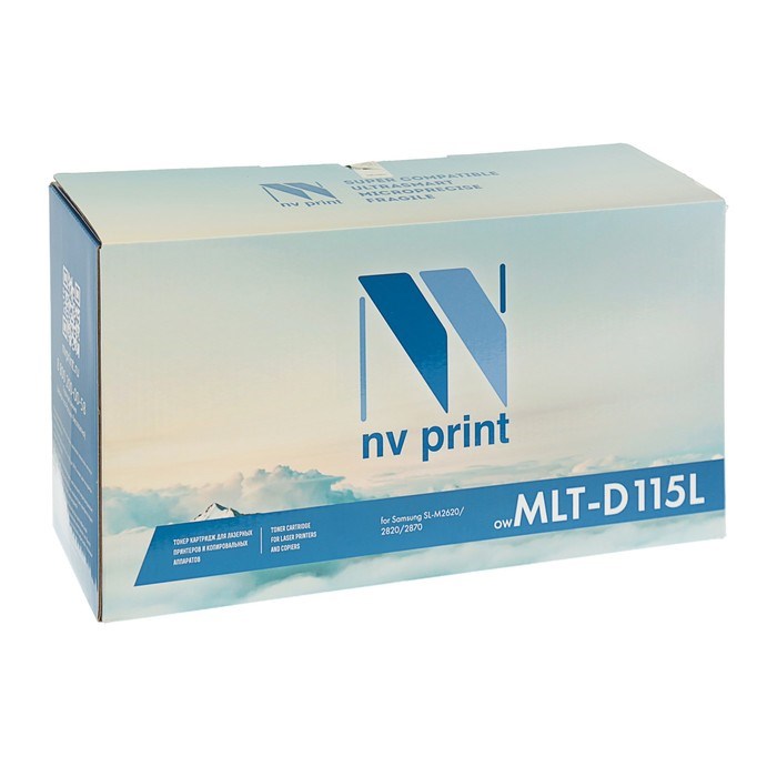 Картридж NV PRINT MLT-D115L для Samsung SL-M2620/2820/2870 (3000k), черный - фото 51364170