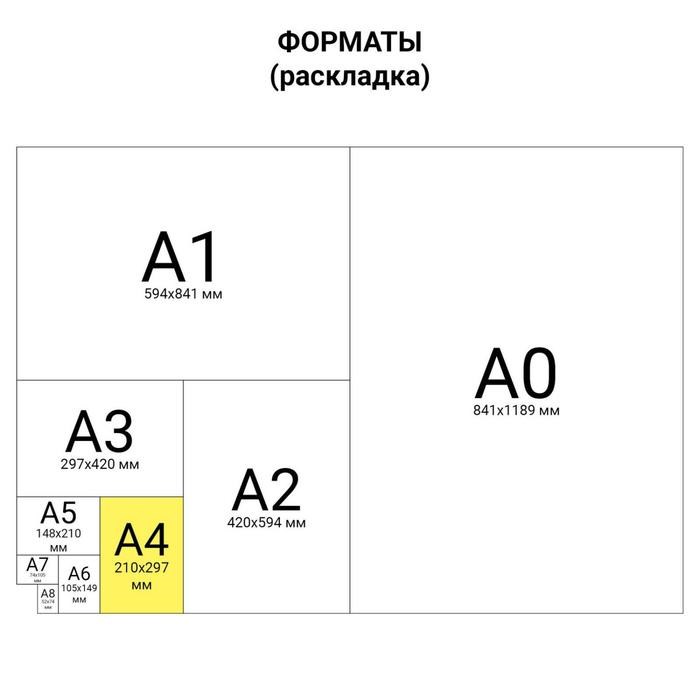 Пленка для ламинирования A4 216х303 мм, 100 мкм, 100 штук, глянцевые, BRAUBERG 530801 - фото 51364216