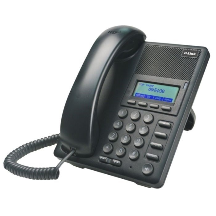 Телефон IP D-Link DPH-120S/F1A черный - фото 51364531