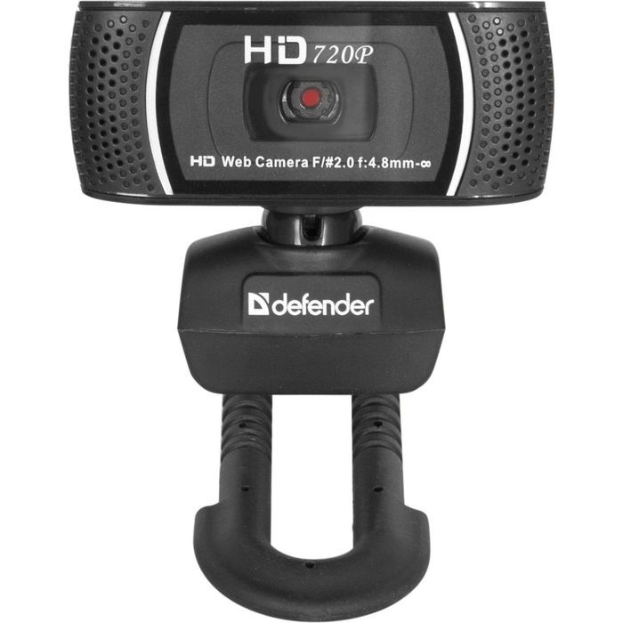 Веб-камера Defender G-lens 2597, 2 МП, 1280 х 720, HD720p, черная - фото 51364737