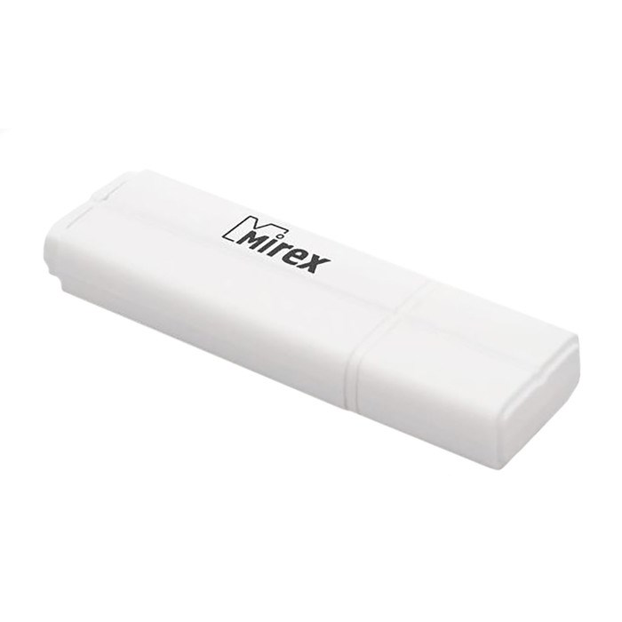 Флешка Mirex LINE WHITE, 16 Гб, USB2.0, чт до 25 Мб/с, зап до 15 Мб/с, белая - фото 51365078