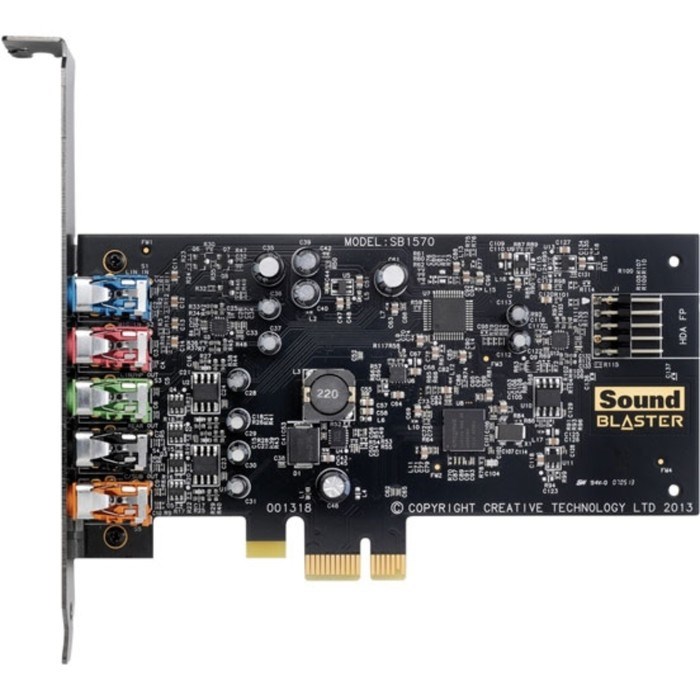 Звуковая карта Creative PCI-E Audigy FX 5.1 Ret - фото 51365137