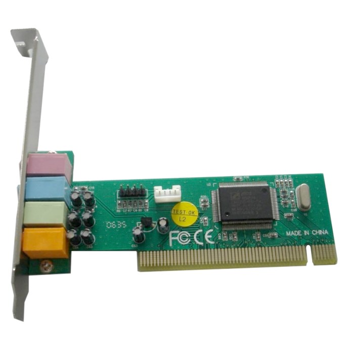 Звуковая карта PCI 8738 (C-Media CMI8738-SX) 4.0 bulk - фото 51365140