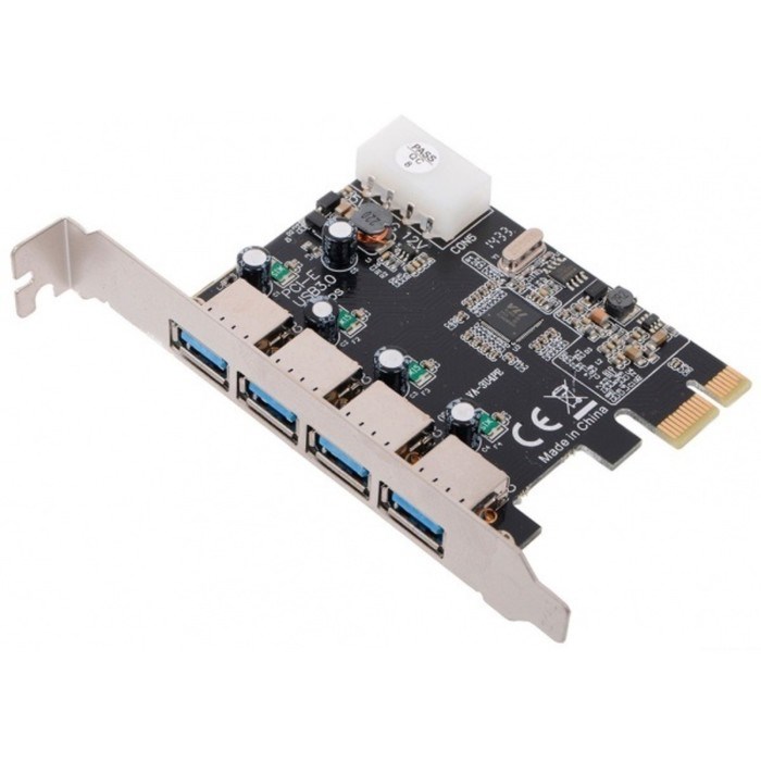 Контроллер PCI-E VIA VL805 4xUSB3.0 Bulk - фото 51365145