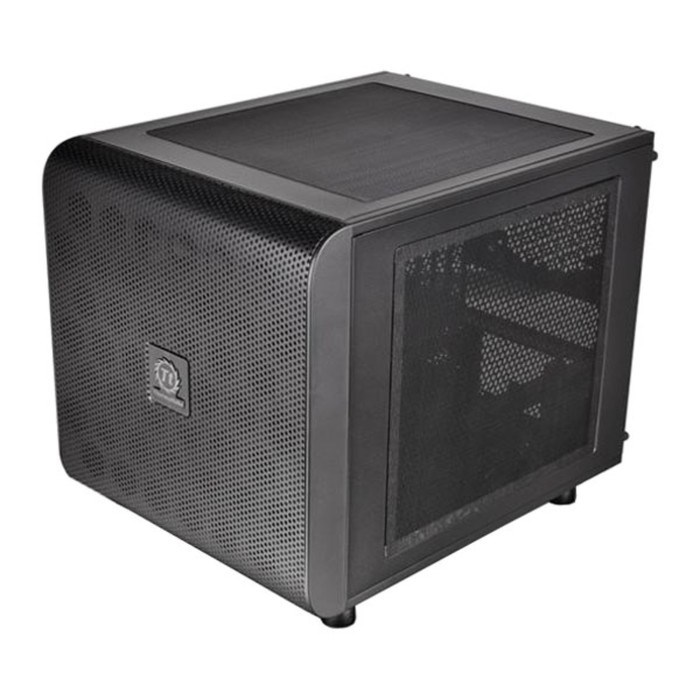 Корпус Thermaltake Core V21, без БП, mATX, черный - фото 51365179