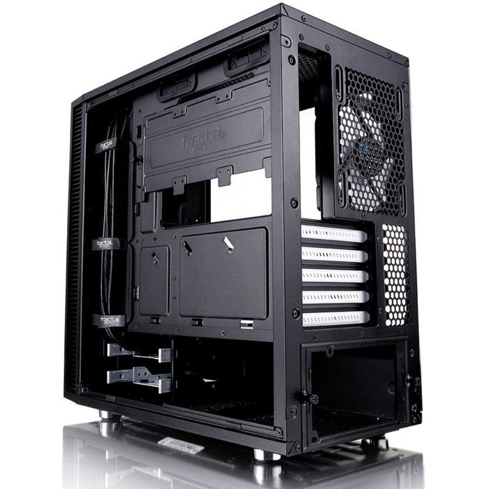 Корпус Fractal Design Define Mini C TG, без БП, mATX, черный - фото 51365201