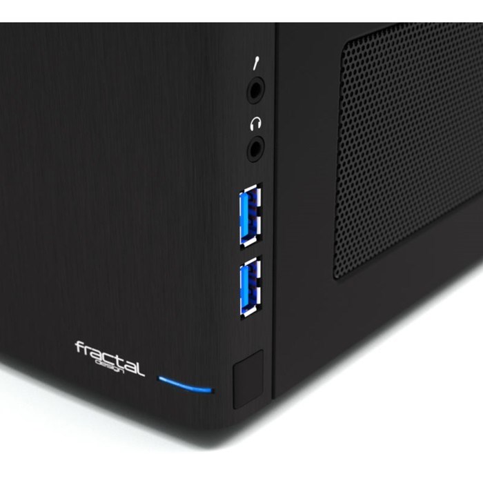 Корпус Fractal Design Node 304, без БП, miniITX, черный - фото 51365223