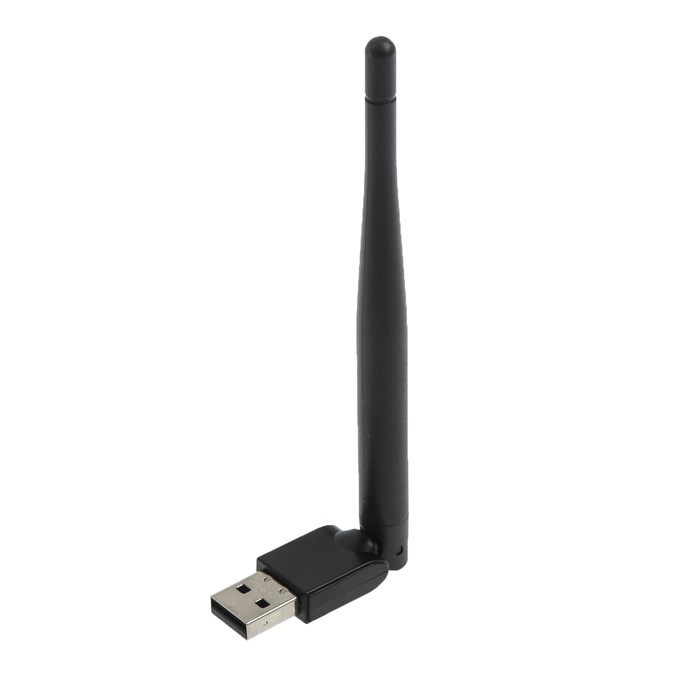 Адаптер W-iFi SE-7601, с антенной, для ресиверов, USB, угол поворота 90 градусов - фото 51365308