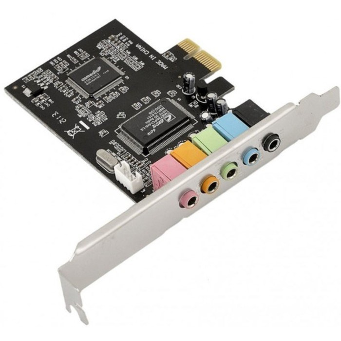 Звуковая карта PCI-E 8738 (C-Media CMI8738-LX) 5.1 bulk - фото 51365375