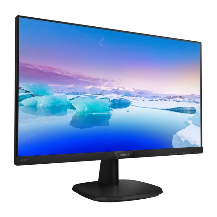 Монитор Philips 23.8" 243V7QJABF IPS 5ms 16:9 HDMI 1000:1 250cd 178/178 1920x1080 D-Sub DP - фото 51365414