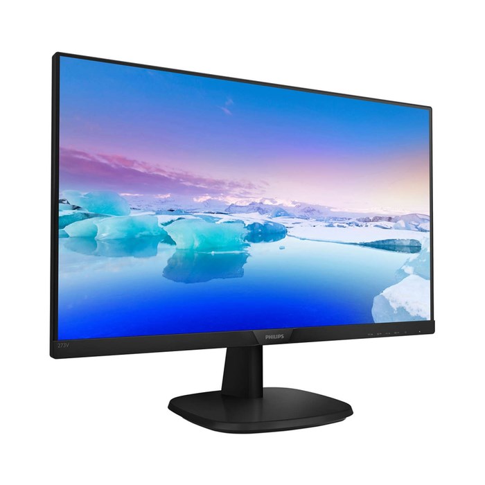 Монитор Philips 273V7QDAB (00/01) 27", IPS, 1920x1080, 60Гц, 5мс, VGA, DVI, HDMI, чёрный - фото 51365416