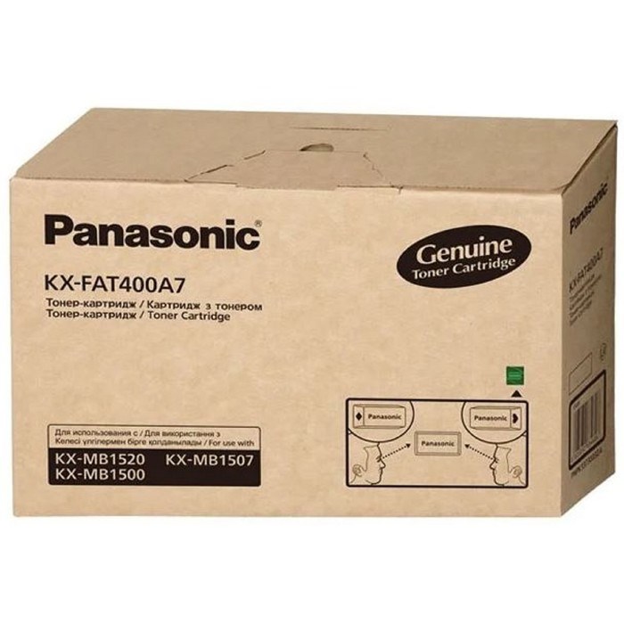 Тонер Картридж Panasonic KX-FAT400A черный для Panasonic KX-MB1500/1520 (1800стр.) - фото 51365428