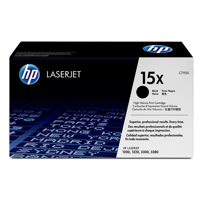 Картридж HP 15X C7115X для LJ 1200/1220/1000W (3500k), черный - фото 51365686