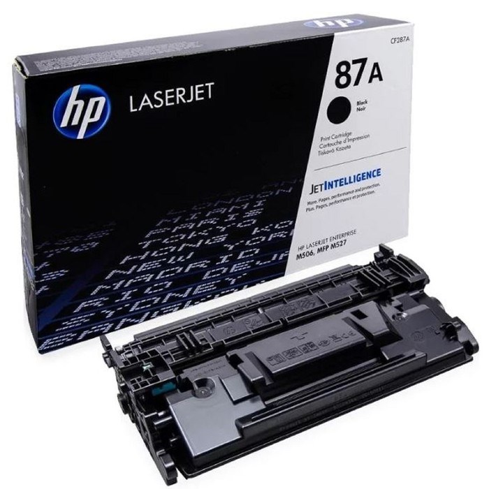 Тонер Картридж HP 87A CF287A черный для HP LJ Ent M506/M527 (9000стр.) - фото 51365692