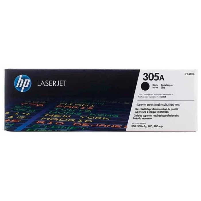 Тонер Картридж HP №305A CE410A черный для HP CLJ M451 (2200стр.) - фото 51365727