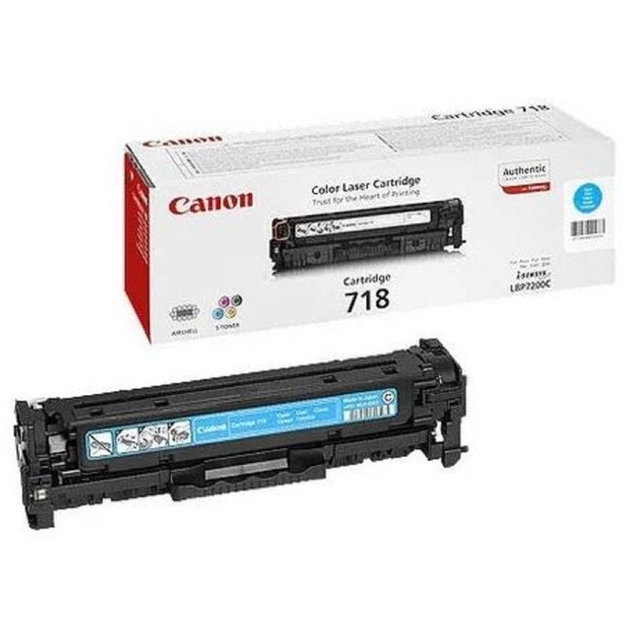 Картридж Canon 718C 2661B002 для LBP7200/MF8330/8350 (2900k), голубой - фото 51365756