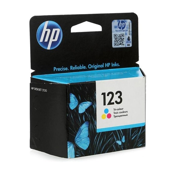 Картридж струйный HP 123 F6V16AE многоцветный для HP DJ 2130 (100стр.) - фото 51365800