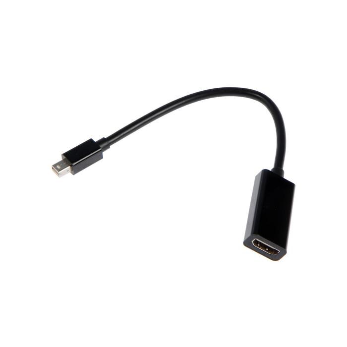 Переходник LuazON, HDMI (f) - mini DisplayPort (m) - фото 51365923