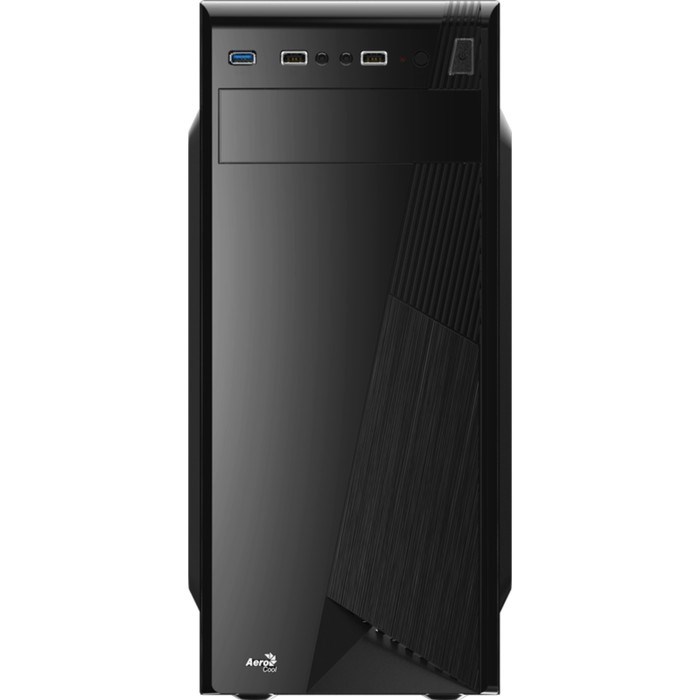 Корпус Aerocool CS-1101, без БП, ATX, черный - фото 51365973