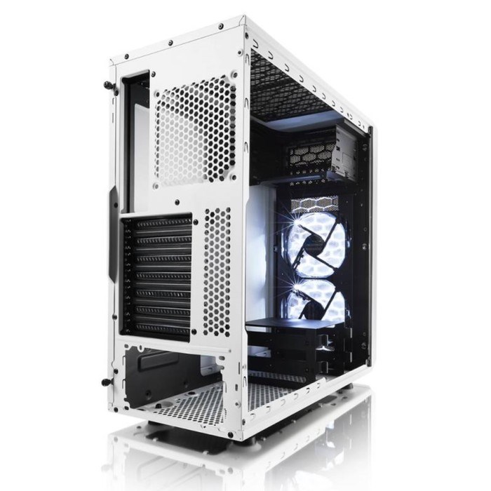 Корпус Fractal Design FOCUS G Window, без БП, ATX, белый - фото 51365983