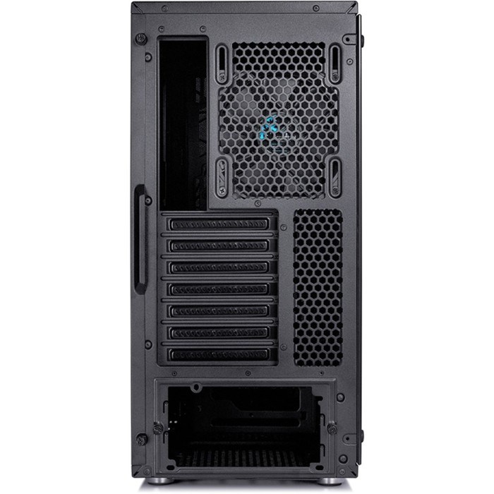 Корпус Fractal Design Meshify C Blackout TG, без БП, ATX, черный - фото 51365988