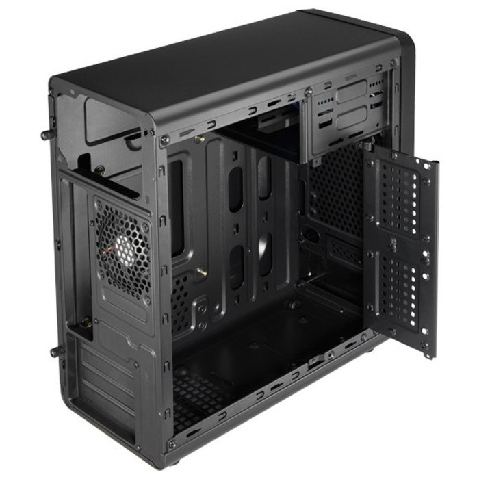 Корпус Aerocool Qs-182, без БП, mATX, черный - фото 51365996