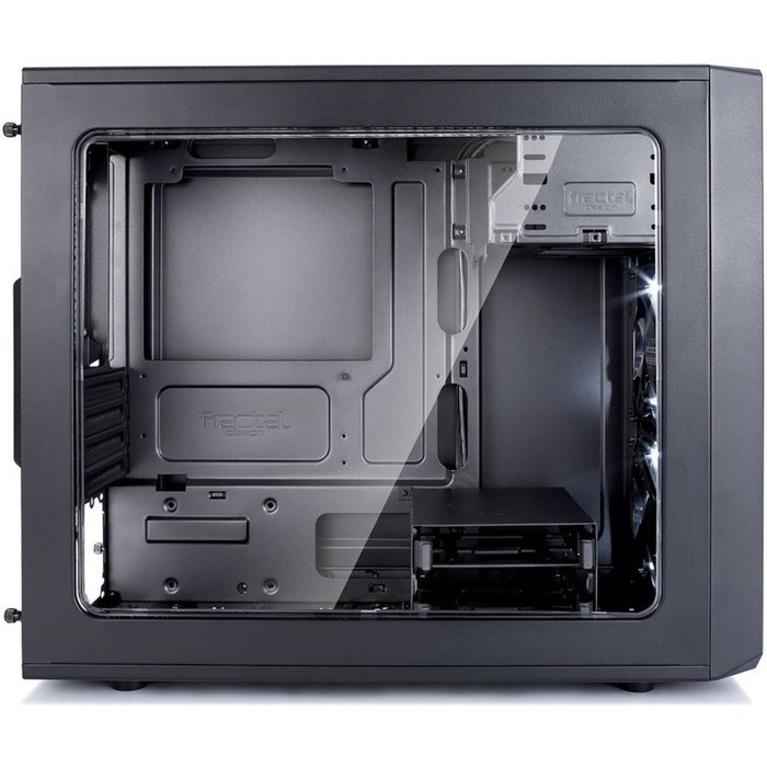 Корпус Fractal Design FOCUS G MINI Window, без БП, mATX, черный - фото 51366013