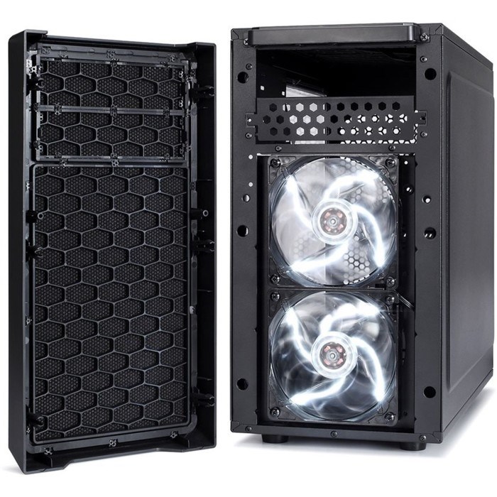 Корпус Fractal Design FOCUS G MINI Window, без БП, mATX, черный - фото 51366016