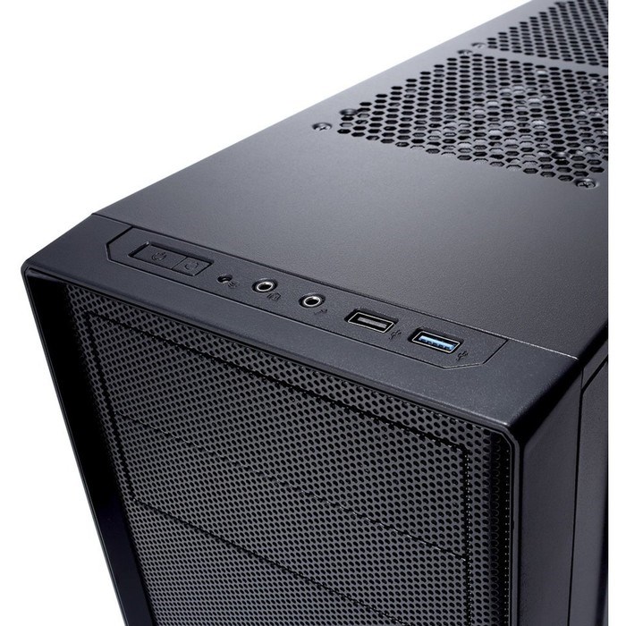 Корпус Fractal Design FOCUS G MINI Window, без БП, mATX, черный - фото 51366017