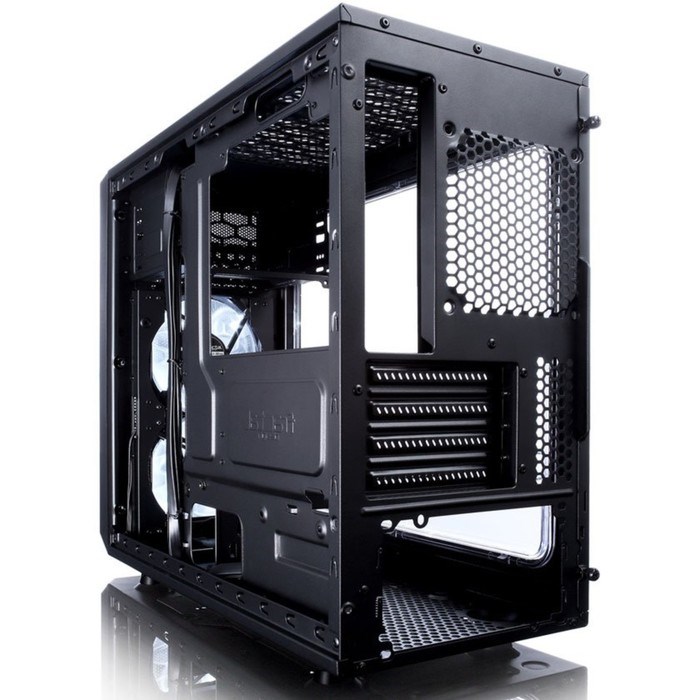 Корпус Fractal Design FOCUS G MINI Window, без БП, mATX, черный - фото 51366019