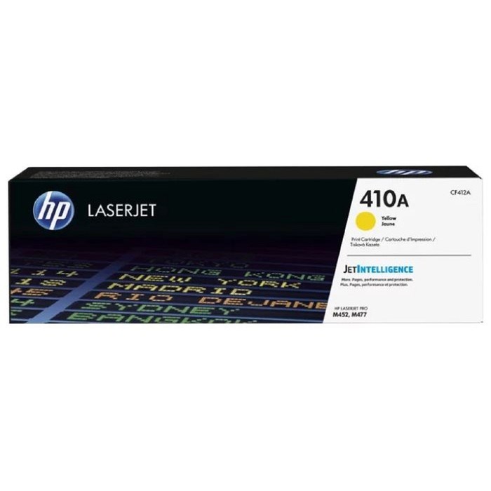 Картридж HP 410A CF412A для LJ Pro M452/M477 (2300k), желтый - фото 51366061