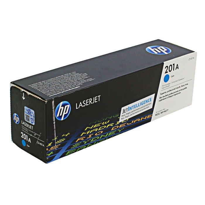 Картридж HP 201A CF401A для CLJ Pro M252/M277 (1400k), голубой - фото 51366063