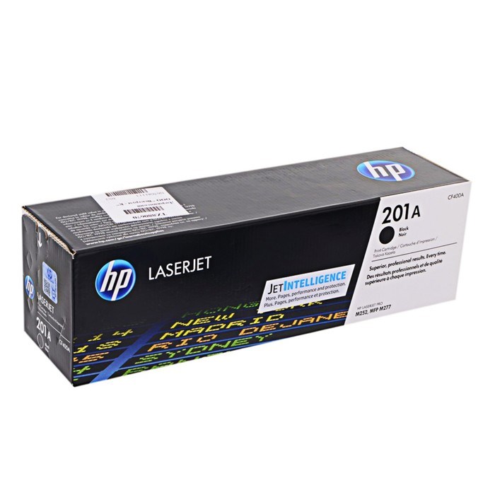 Картридж HP 201A CF400A для CLJ Pro M252/M277 (1500k), черный - фото 51366064