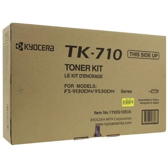 Тонер Картридж Kyocera TK-710 черный для Kyocera FS-9130/9530ВТ (40000стр.) - фото 51366071