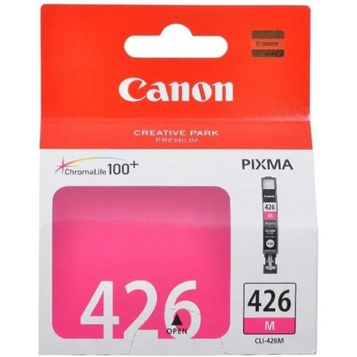 Картридж струйный Canon CLI-426M 4558B001 пурпурный для Canon iP4840/MG5140/MG5240/MG6140/MG8140   1 - фото 51366129