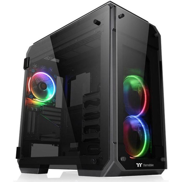 Корпус Thermaltake View 71 TG RGB, без БП, ATX, черный - фото 51366141