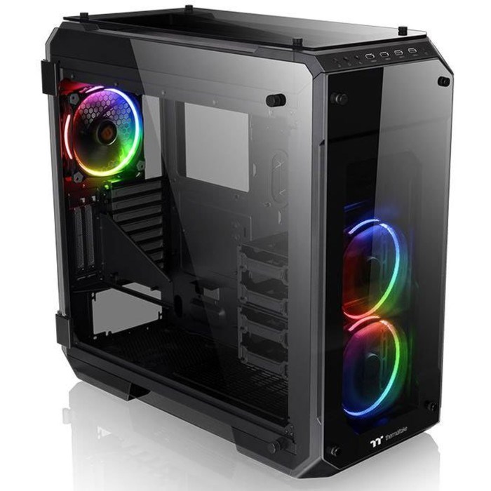 Корпус Thermaltake View 71 TG RGB, без БП, ATX, черный - фото 51366142