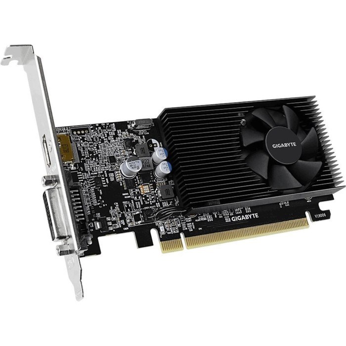 Видеокарта Gigabyte GeForce GT 1030 (GV-N1030D4-2GL) 2G,64bit,DDR4,1177/2100 - фото 51366260